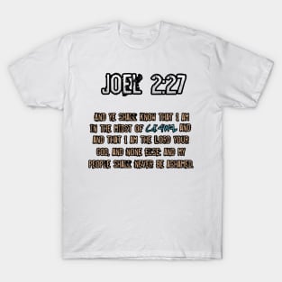 Joel 2:27 T-Shirt